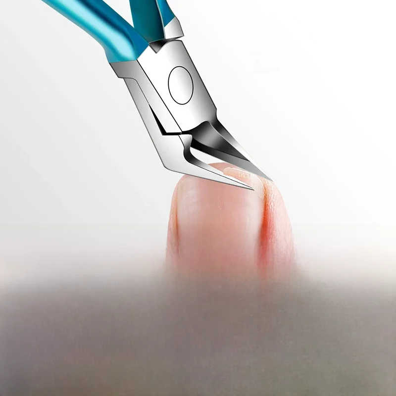 Profesional Nail Cutter Cuticle Nippers Ingrown Toenail Scissors Nail Clipper Stainless Steel Dead
