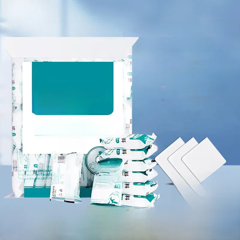 10/100pcs Sterile Medical Gauze Block Combat Hemostatic  Wound Dressing Sterile Medical Gauze Pad