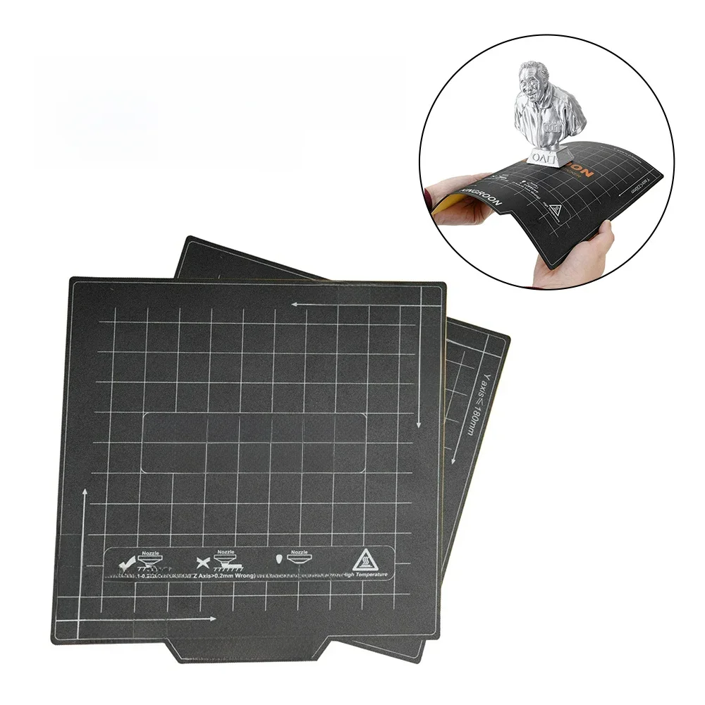 Build Plate Magnetic Heatbed 180 235 310 mm 3D Printer Hot bed Sheet A+B Soft Magnet Build Plate For