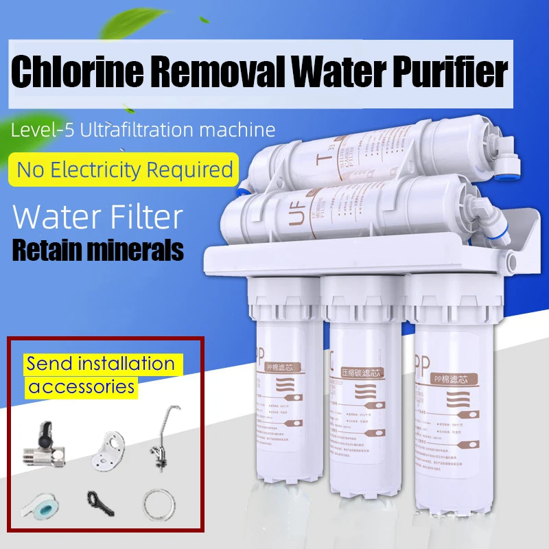 5 Stage Water Filter Drinking Water Purifier Filters Kitchen Faucet Water Treatment Filter System for Home water filtration