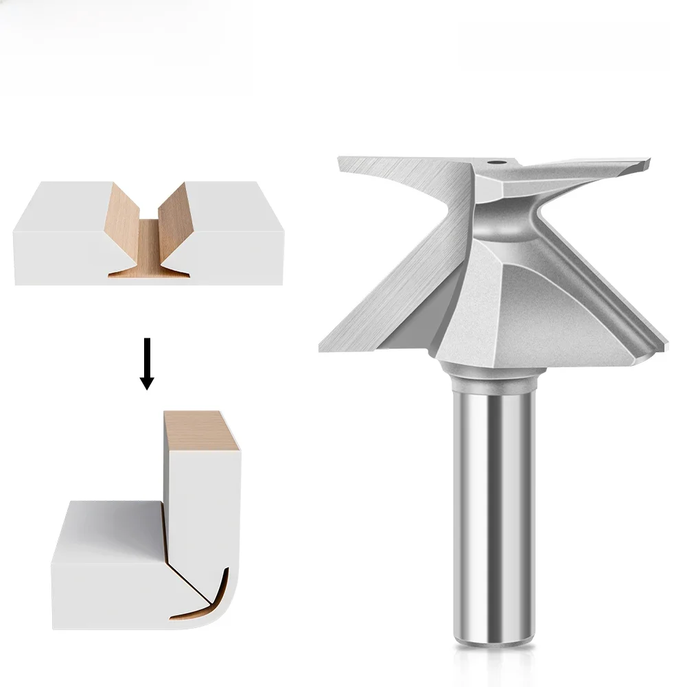 1/2 inch Shank 12mm Shank Arc Bending Integrated Knife Forming Knife R18 R30 Router Bits For