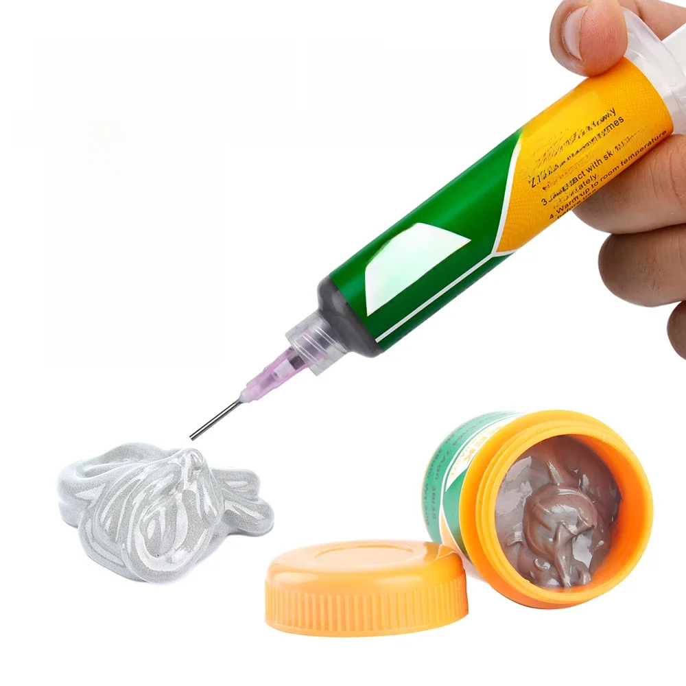 Low temperature lead-free solder paste with a melting point of 138 is suitable for SMD welding and