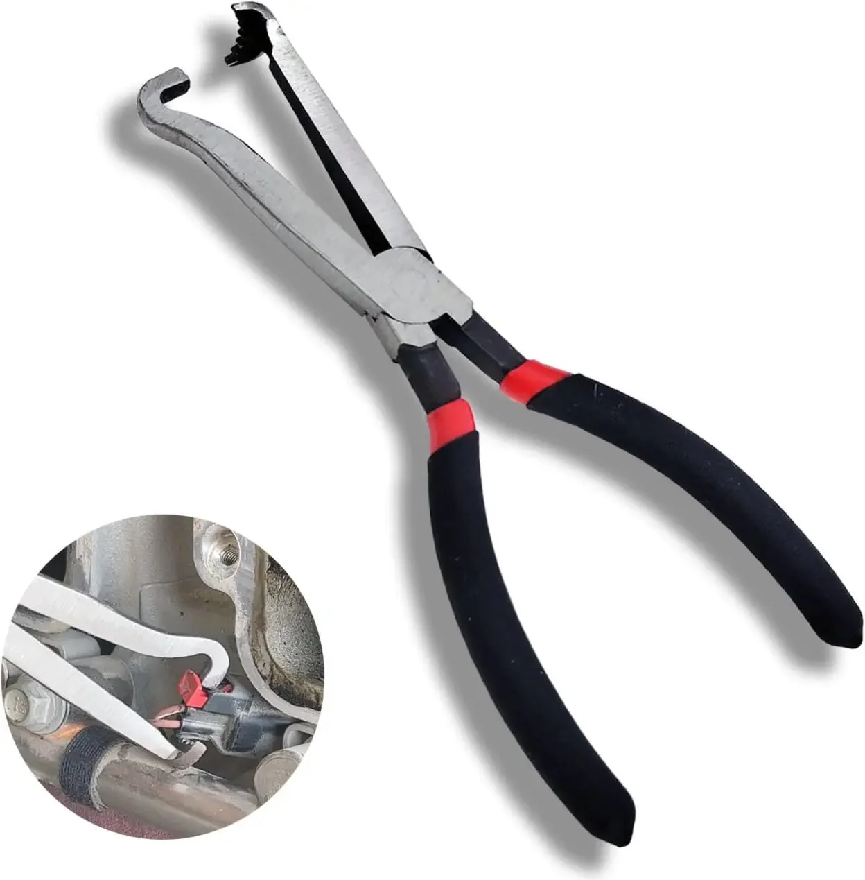 8'' Electrical Disconnect Pliers Fuel Line Wire Removal Plier Oil Pipe Separate Plier for Car