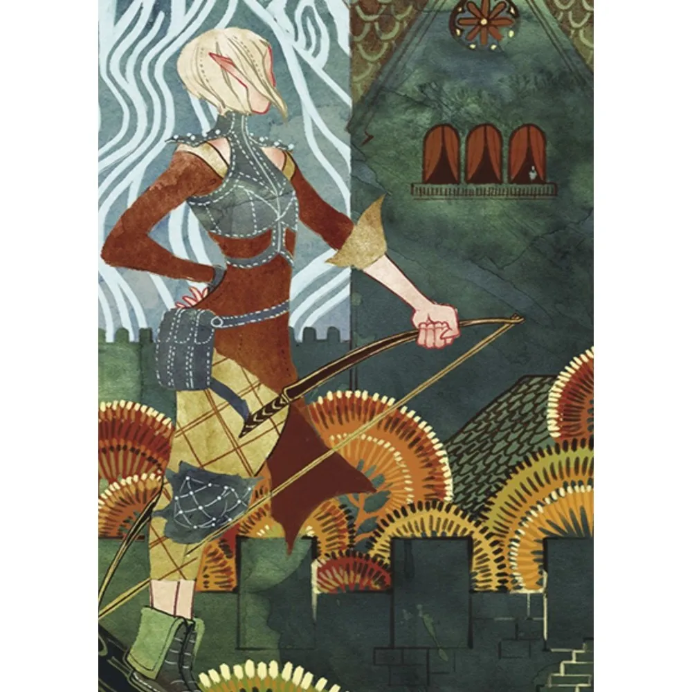 1pc Dragon Age Game Poster Wall Art Home Decor Room Decor Digital Painting Living Room Restaurant