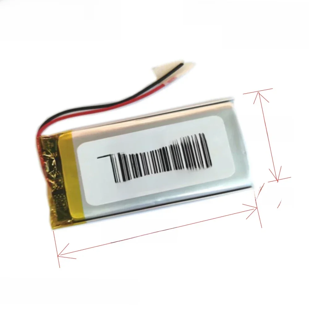 1-12pcs Li Polymer Battery 503048 3.7V 1000mah Cells For dashcam beauty tablet Bluetooth speaker