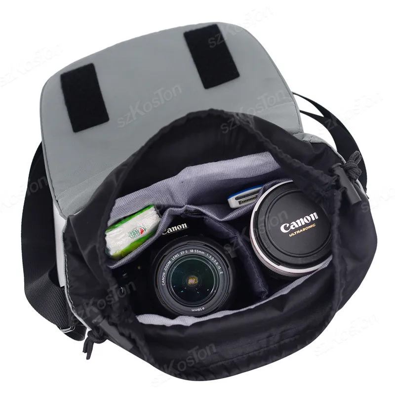 Versatile Camera Shoulder Bag Photography Travel Messenger Bag Accessories Portable Travel DSLR Sling Bag For Sony Canon