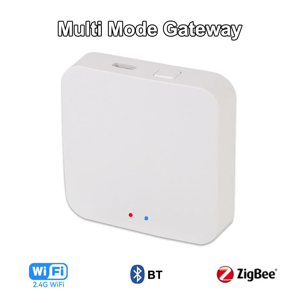 ZigBee 3.0 Bluetooth 5.0 Multi Mode 2.4G WIFI Tuya 3.0 Intelligent Home Appliances Remote Controller Smart Gateway Hub Wireless
