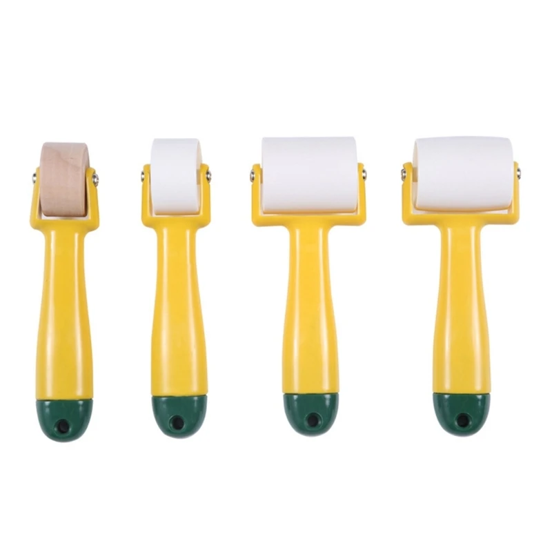 N7MD Pressing Roller Wallpaper Roller set for Wallpaper Seams & Quilting Crafts