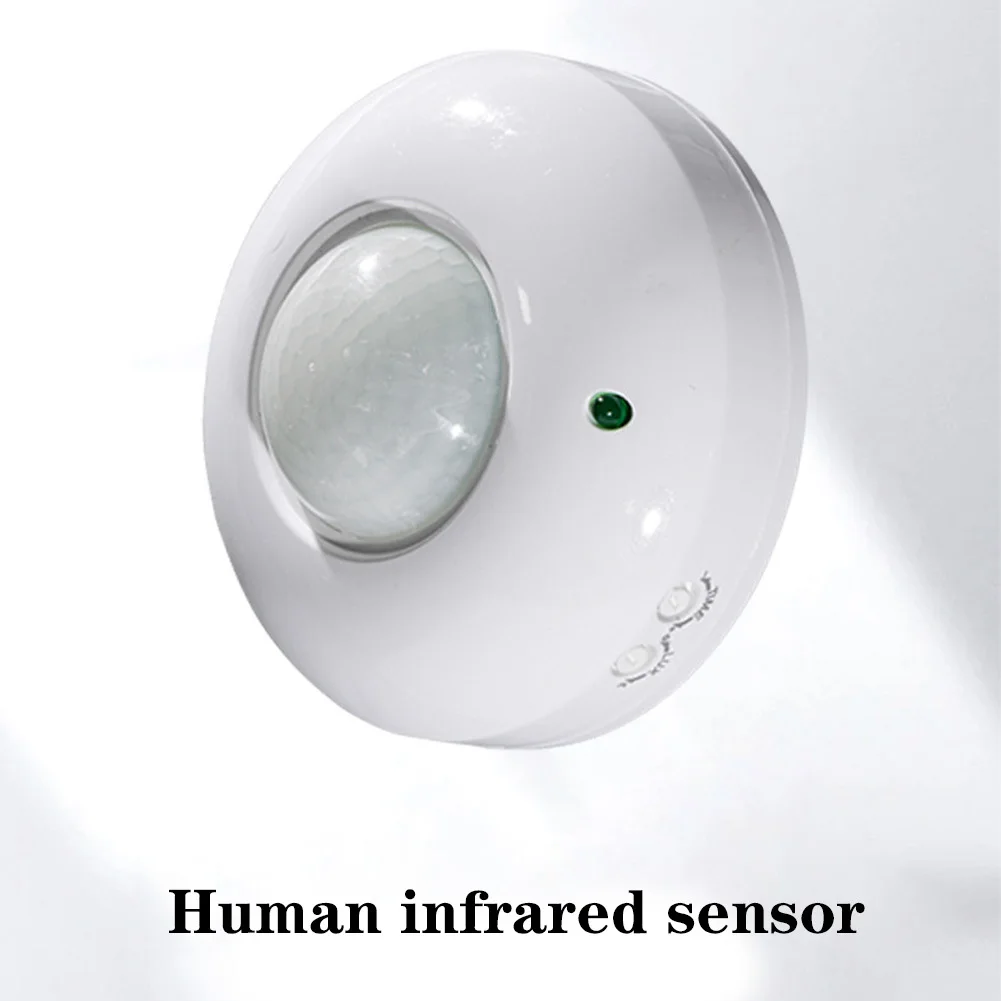 Ceiling Sensor PIR Occupancy Motion Detector 360 Motion Sensor High Sensitive Sensor Switch For Laundry Rooms Communal Areas
