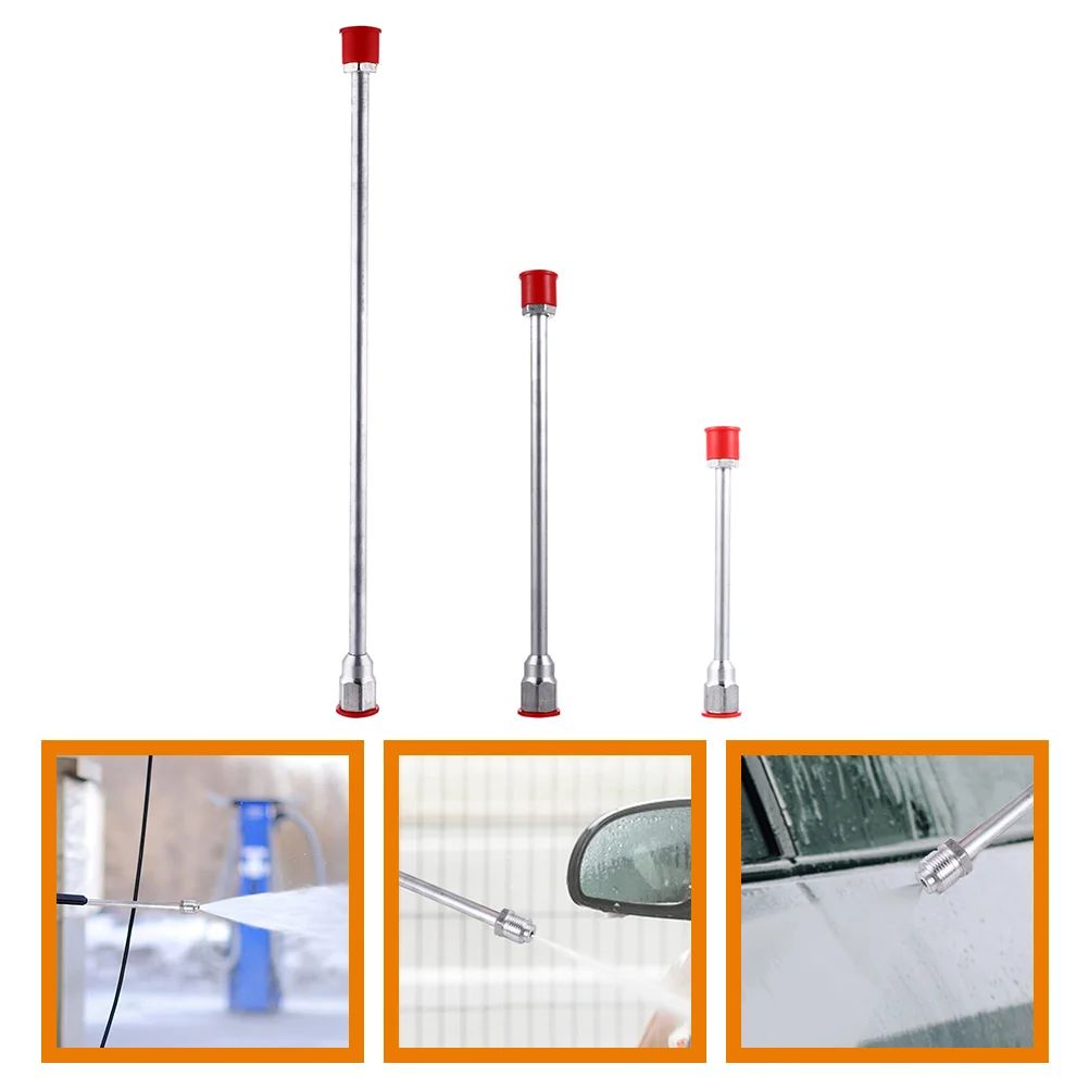 3 Pcs Sprayer Extension Pole Rod Paint for Painting Aluminum Alloy Airless Accessories