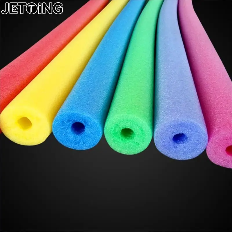 1 PC Hollow Flexible Swimming Swim Pool Water Float Aid Woggle Noodles Useful For Adult And