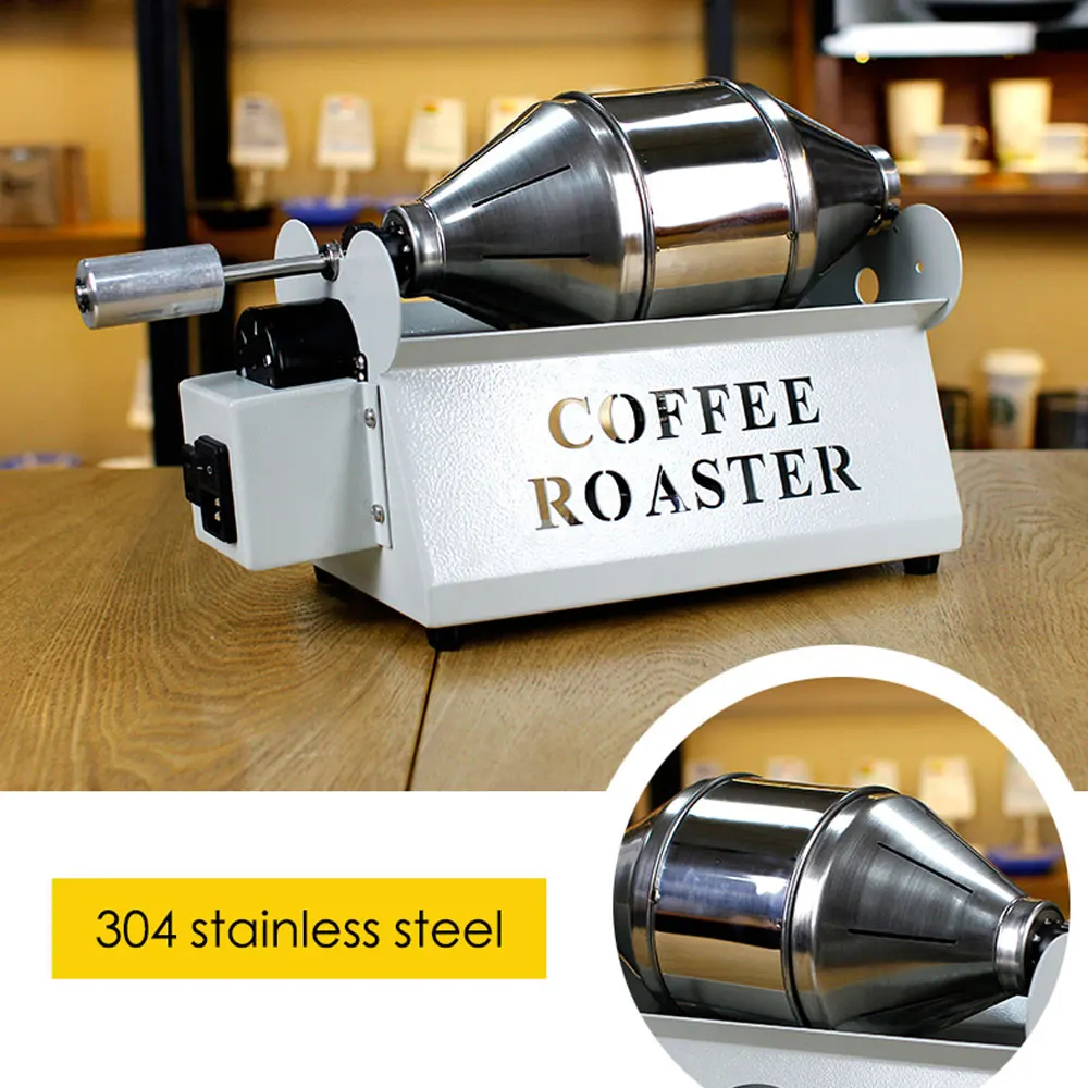 Xeoleo Commercial Coffee Roasters Capacity 200g Gas Heating Coffee Bean Roasting Machine Hosehold