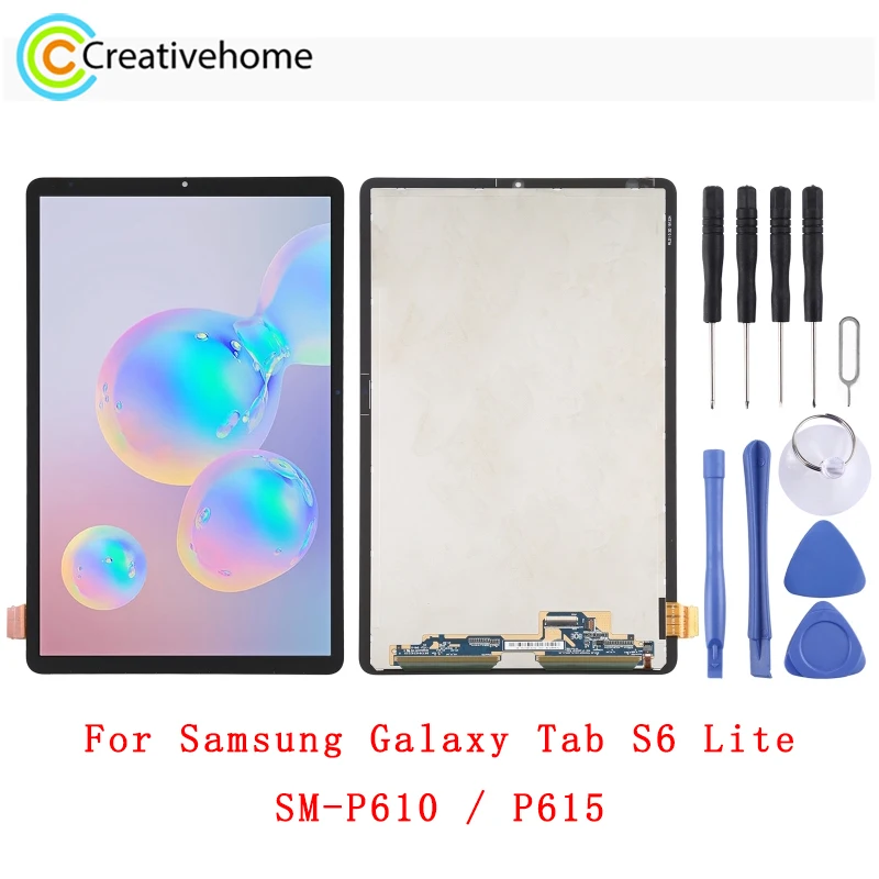 LCD Screen For Samsung Galaxy Tab S6 Lite SM-P610 P615 Tablet PC LCD Display with Digitizer Full