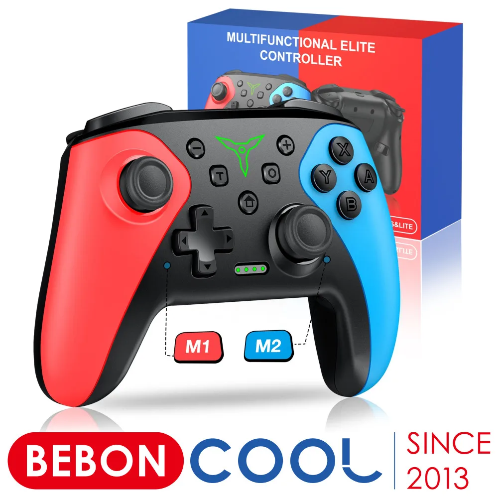 Wireless Gamepad For Nintendo Switch/OLED Support PC Mode Game Joystick With Wake-Up Programmable
