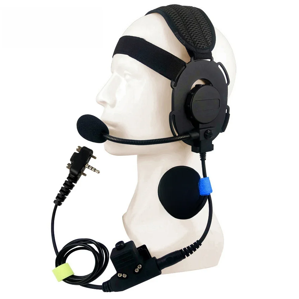 FT03 Tactical U94 PTT Headset Mic For Vertex Standard VX-231 VX131 VX230 VX231 VX261 Walkie Talkie