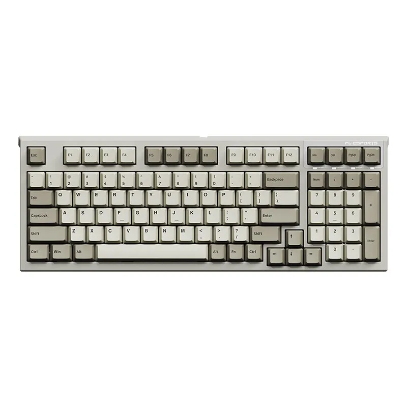 FL·ESPORTS FL980 98-Key Mechanical Keyboard Six key Hot-Swappable Version Of Gaming Office Dedicated