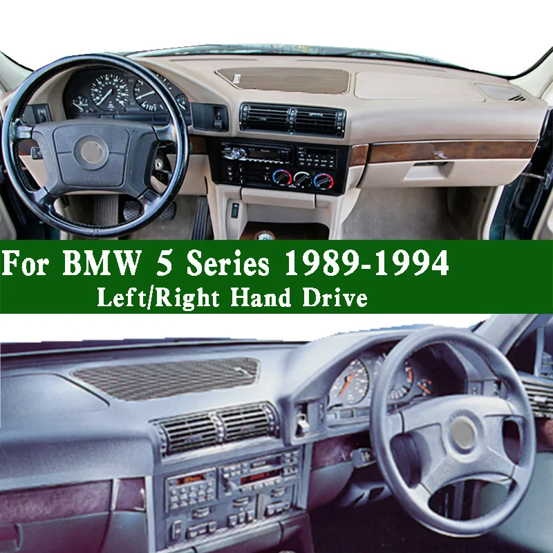 For BMW 5 Series 5-er E34 525i M5 540i 530i 520i 518i 1989-94 Dashmat Dashboard Cover Protective Pad
