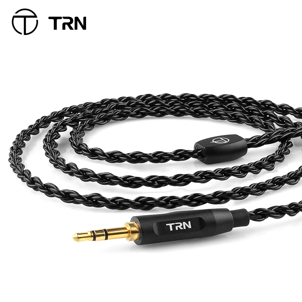 TRN A3 Earphones Cable  High Purity Copper Cable With 3.5mm MMCX/2Pin Connector For TRN M10 V90 V30