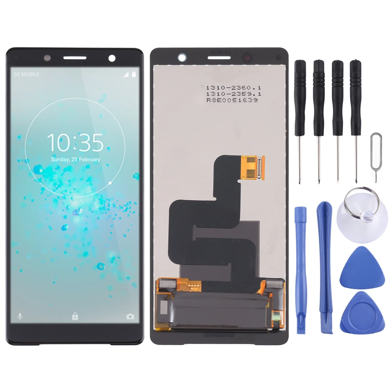 OEM LCD Screen for Sony Xperia XZ2 Compact with Digitizer Full Assembly Display Phone LCD Screen