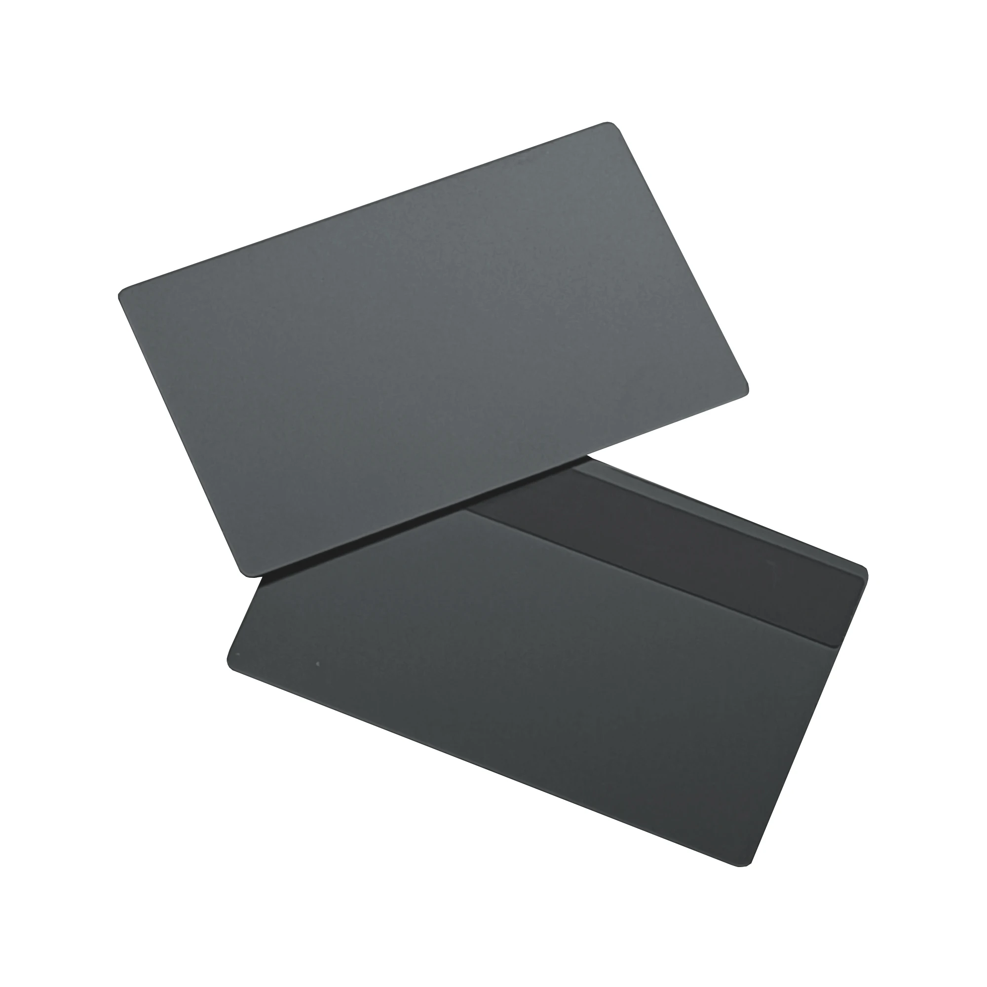 1 Pieces Blank DIY Metal Access Control Card No Chip Slot w/HiCo 1 Track Magnetic Stripe for IC