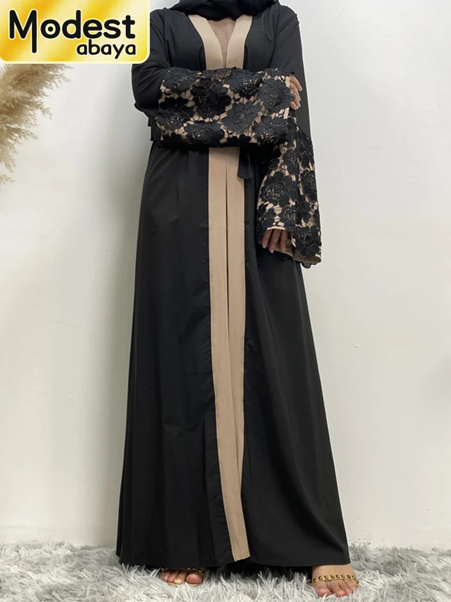 Modest Abaya Ramadan Dubai Robe Femme Musulmane Turkey Kaftan Islamic Clothing Muslim For Women
