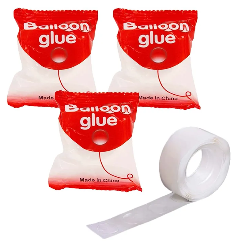3pcs Balloon Glue Dot Accessories For Birthday Wedding Party Balloons Glue Sticker Balloons Stand