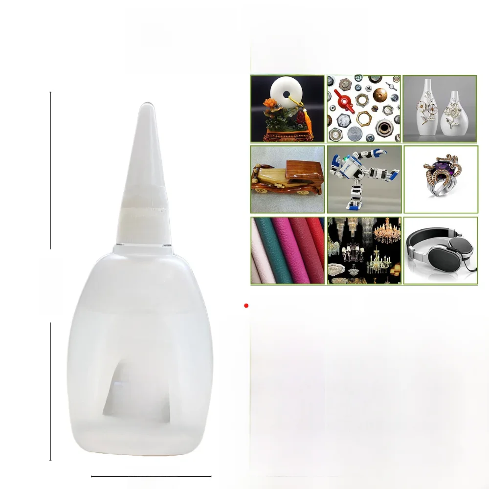 50g 502 Super Glue Instant Dry Cyanoacrylate Strong Adhesive Office Supplies Quick Bond Leather
