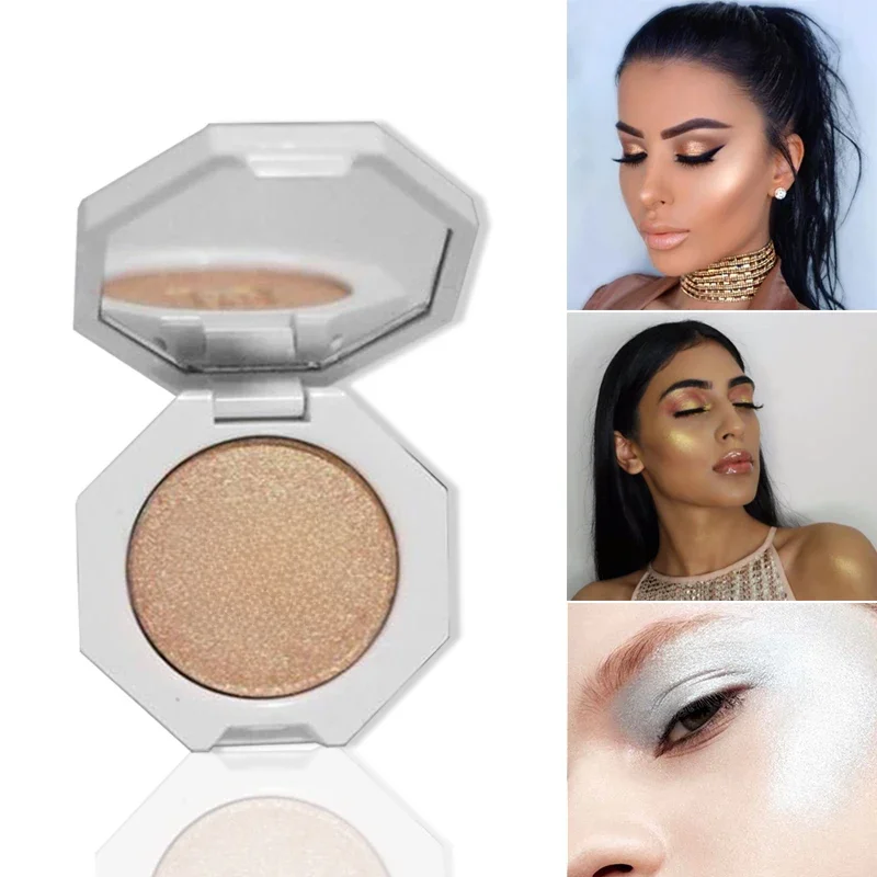 Fb Killawatt Freestyle Highlighter Powder Palette 4 Color Mini Shimmer Bronzer Highlighters Makeup