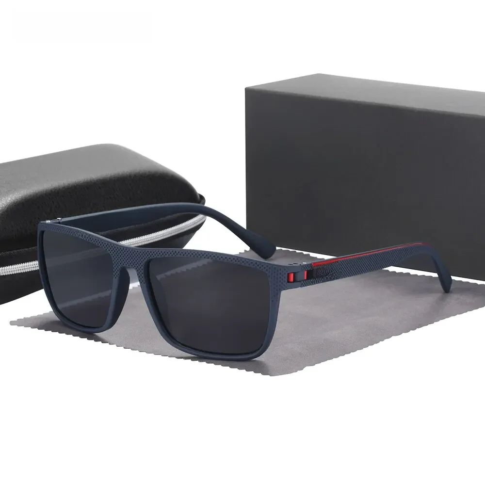 BARCUR Design TR90 Sunglasses Men Polarized Light Weight Sports Sun Glasses Women Eyewear Accessory