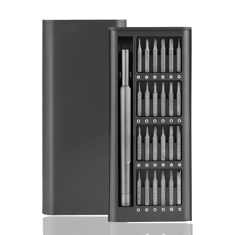 Magnetic Precision Screwdriver Set, 25 In 1 With 24 Piece Mini Pocket Screwdriver Set, Small Repair