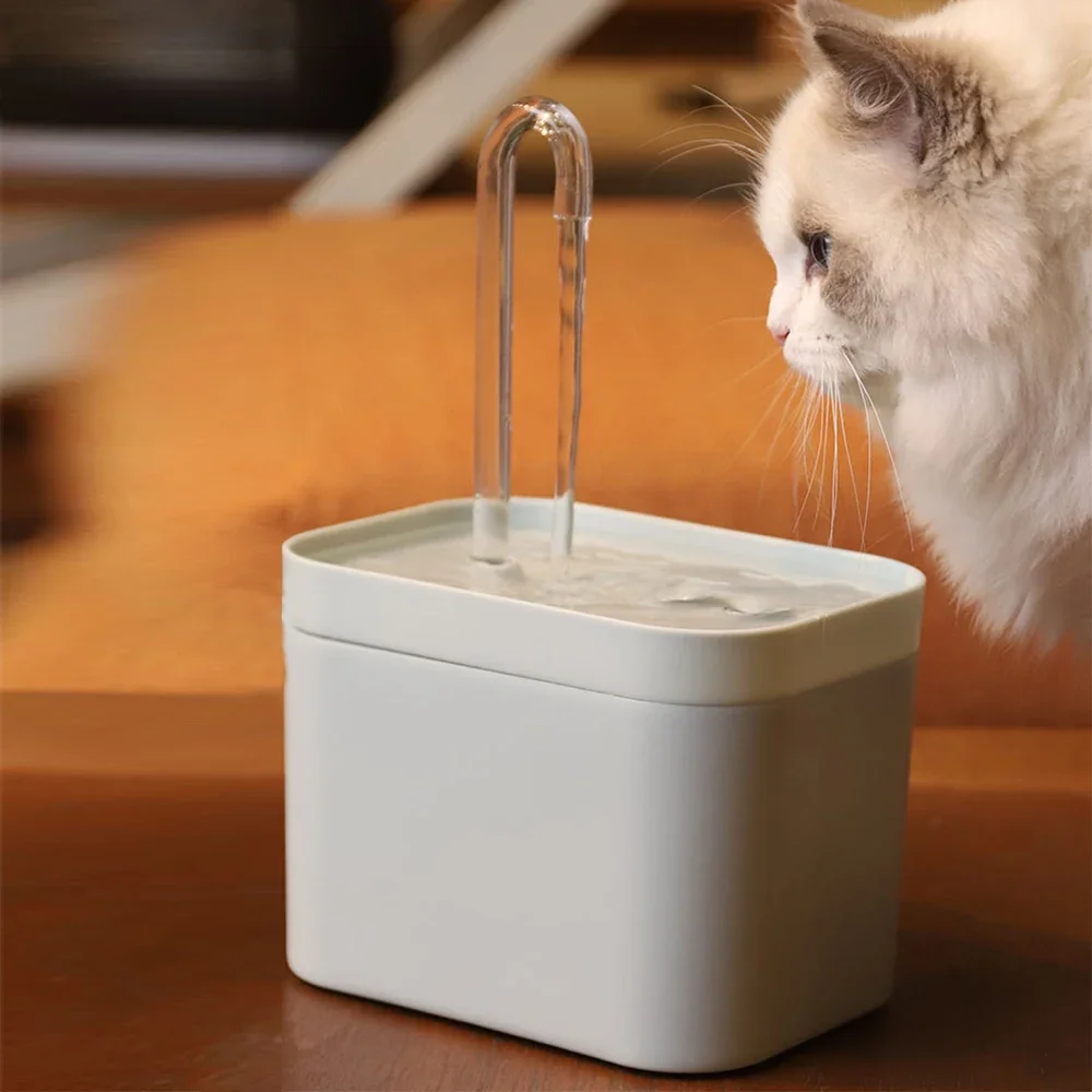 Ultra-Quiet Cat Water Fountain Filter Smart Automatic Pet Dog Water Dispenser&Burnout Prevention