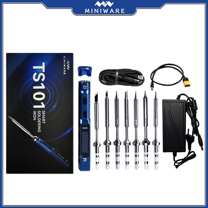 Original TS101 Soldering Iron 65W Smart Mini Mobile Soldering Station LCD Display Temperature