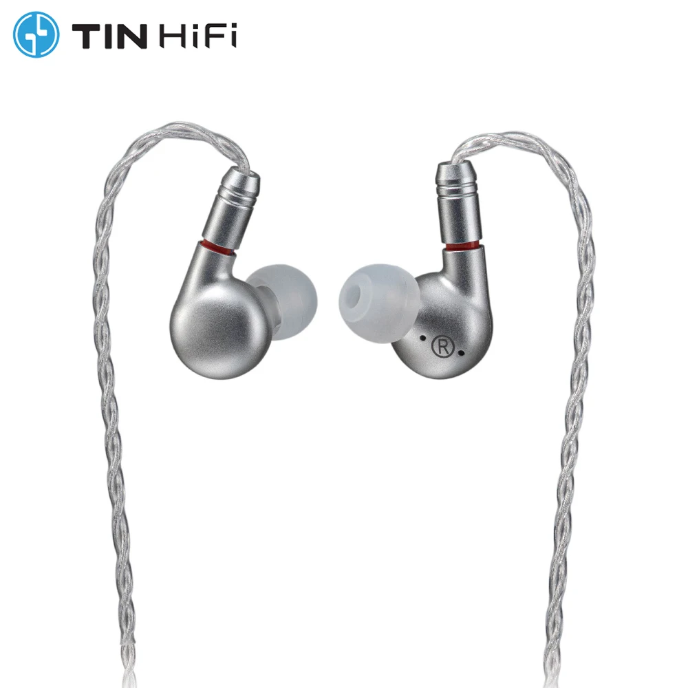 TINHIFI C5 HiFi Earphone In Ear IEM Customized Balanced Armature Driver Monitor 0.78mm 2Pin CNC