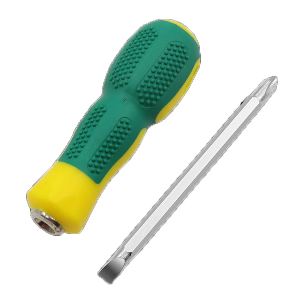 1Piece Phillips PH2 Screwdriver Cross Slotted 6mm Massage Handle Double Head Screwdrivers Torx