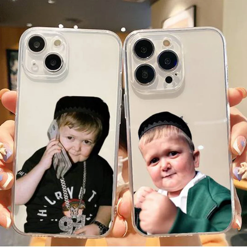 Funny Babaite Hasbulla Phone Case for iPhone 11 12 13 14 15 Pro Max Mini SE3 XSMAX XR X 7 8 Plus