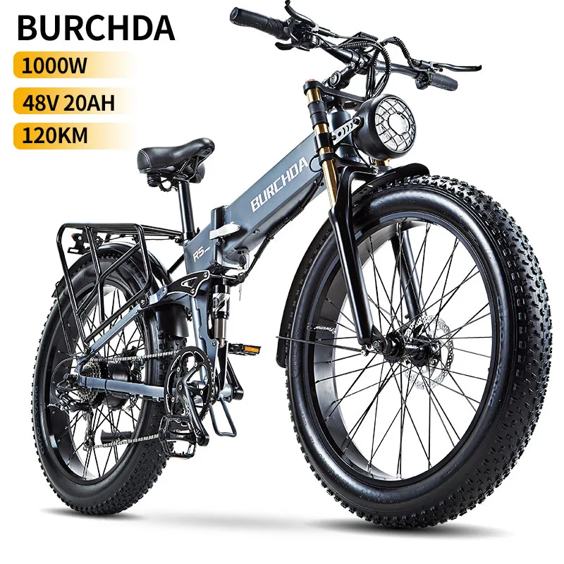 JINGHMA R5PRO Electric Bicycle 4.0 Fat Tire Ebike 1500W 50KM/H 48V 20Ah  Electric Bike Men's