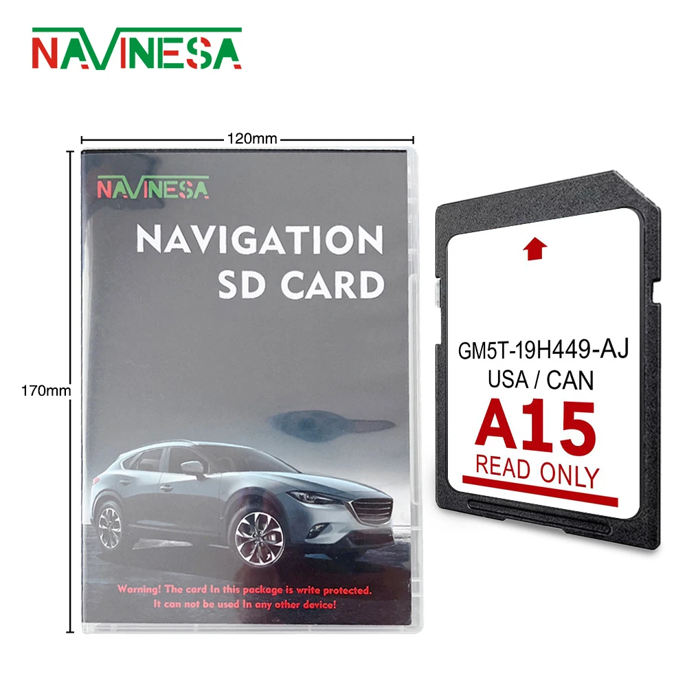 A15 GM5T-19H449-AJ for Ford Explorer 2011 2012 2013 2014 2015 Car SD Naving 32GB GPS Memory Card