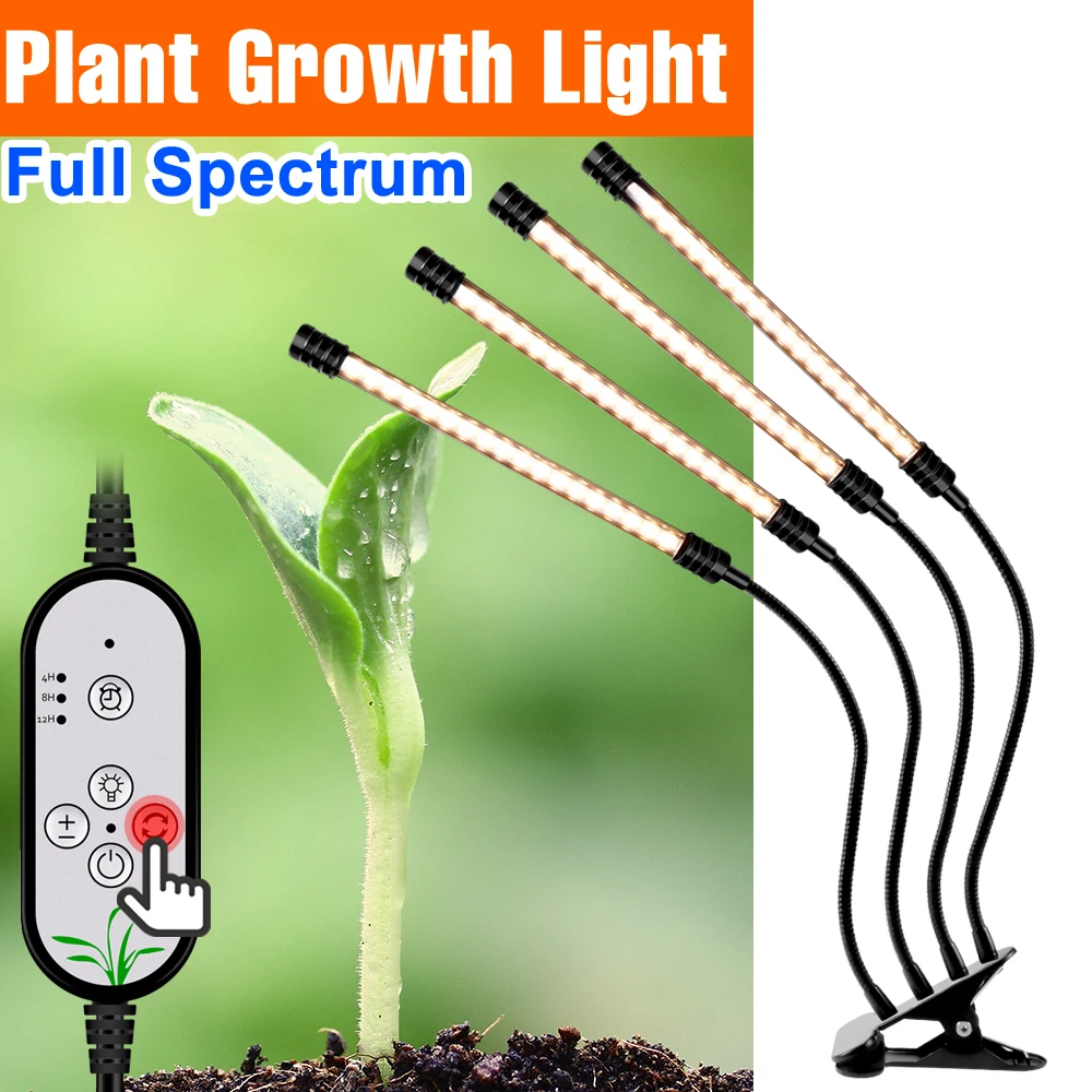 LED Full Spectrum Lamp Hydroponic Phytolamp For Plants USB Plant Grow Light Greenhouse Phyto Lamp