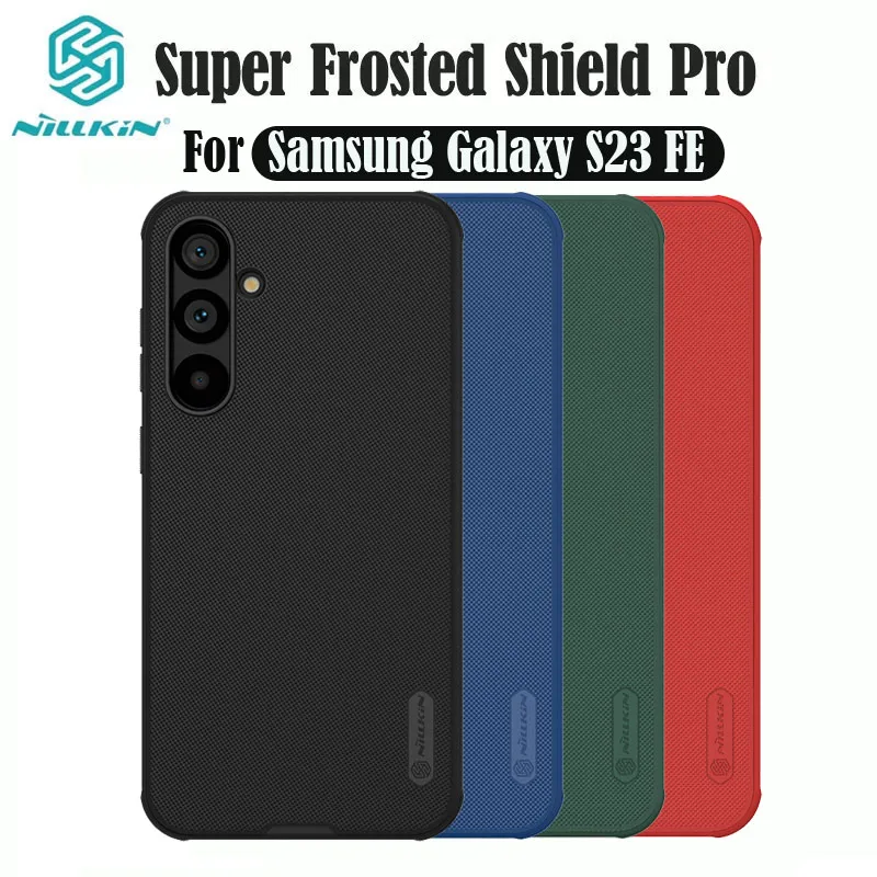 Nillkin For Samsung Galaxy S23 FE Case Super Frosted Shield Pro TPU PC Shell Luxuly Shockproof Back
