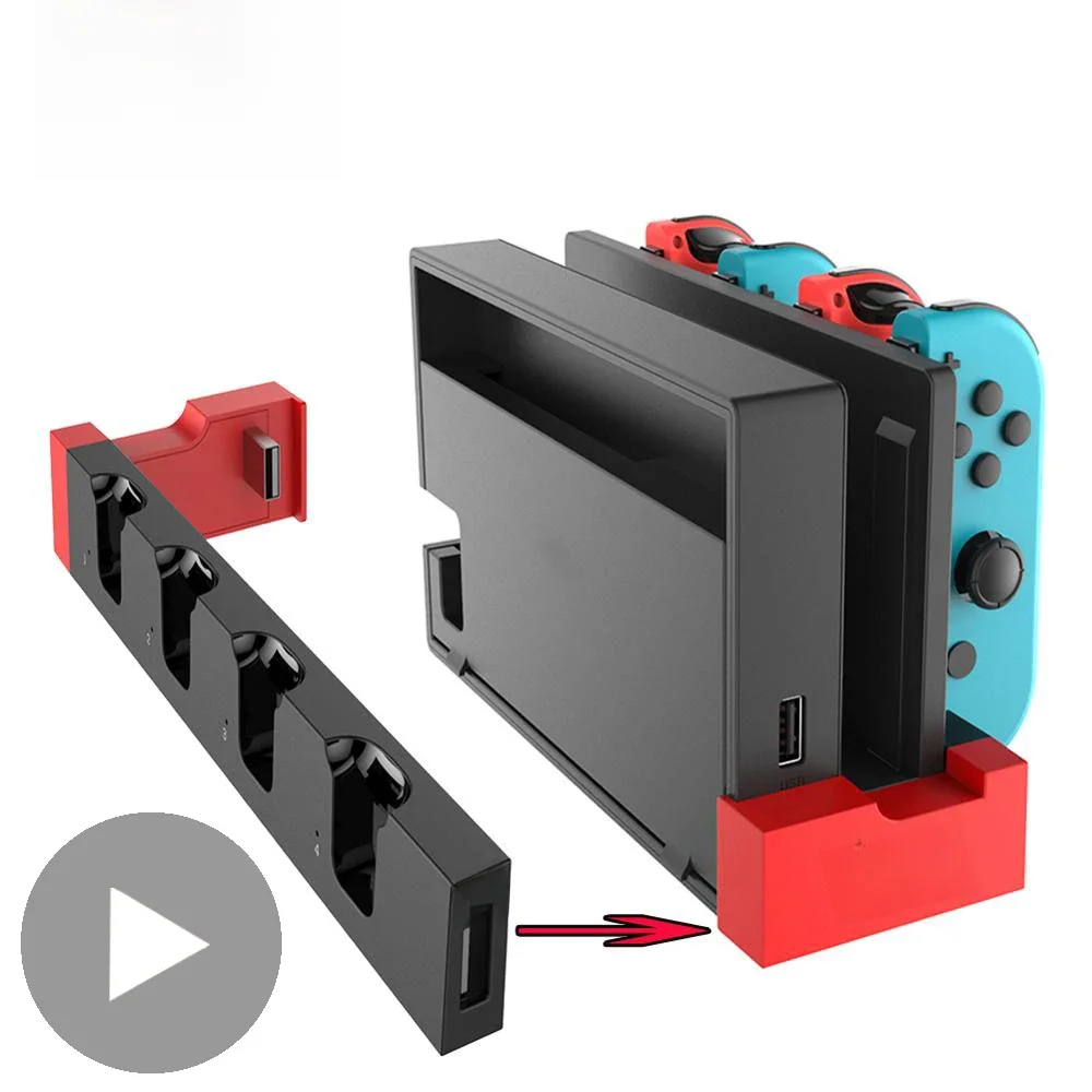 Control for Nintend Nintendo Switch & OLED Joycon Joy Con Console Charging Dock Battery Charger