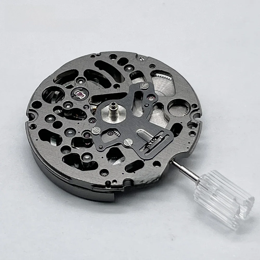 Genuine NH72 Black Skeleton Mechanical Movement Mod Automatic Mechanism Replacement NH72A High