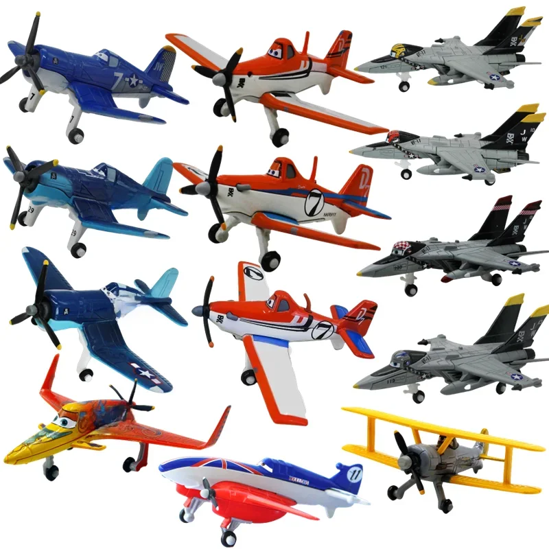 Disney Pixar Car 3 toys Planes Dusty Crophopper Metal Diecast Toy Plane 1:55 Pixar Aircraft