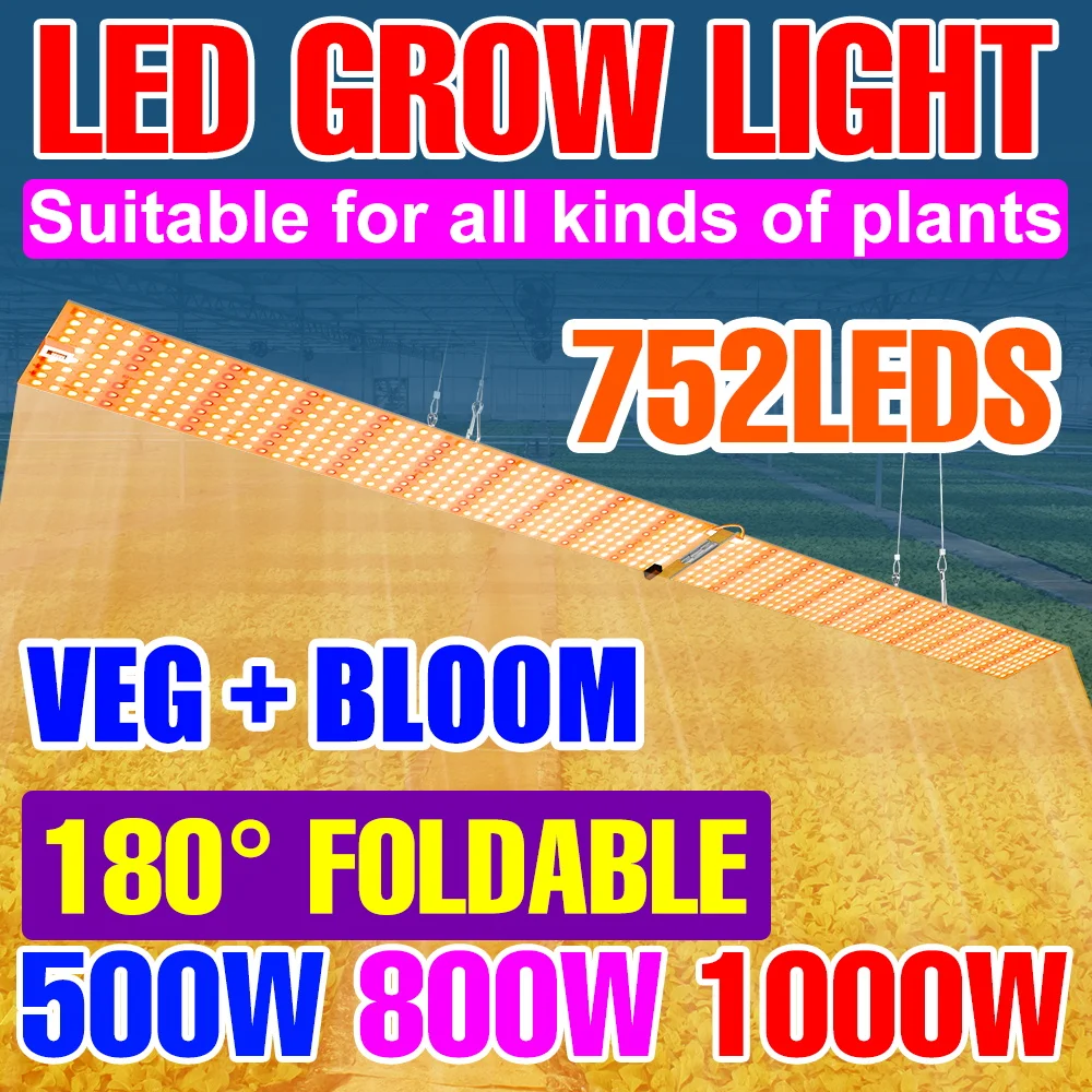 LED Grow Light Quantum Board Phytolamp Full Spectrum Indoor Flower Hydroponics LED Cultivation