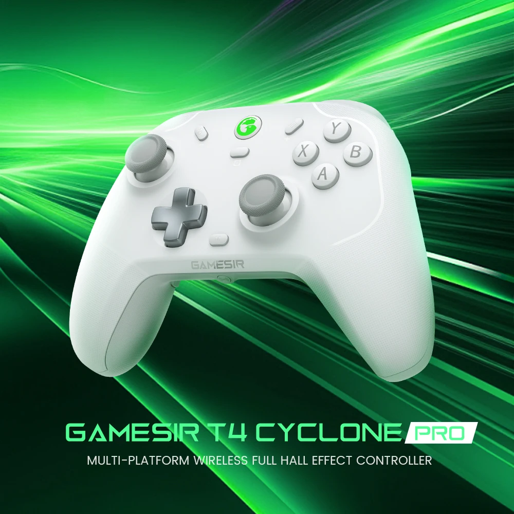 GameSir T4 Cyclone Pro Wireless Switch Controller Bluetooth Gamepad with Hall Effect for Nintendo