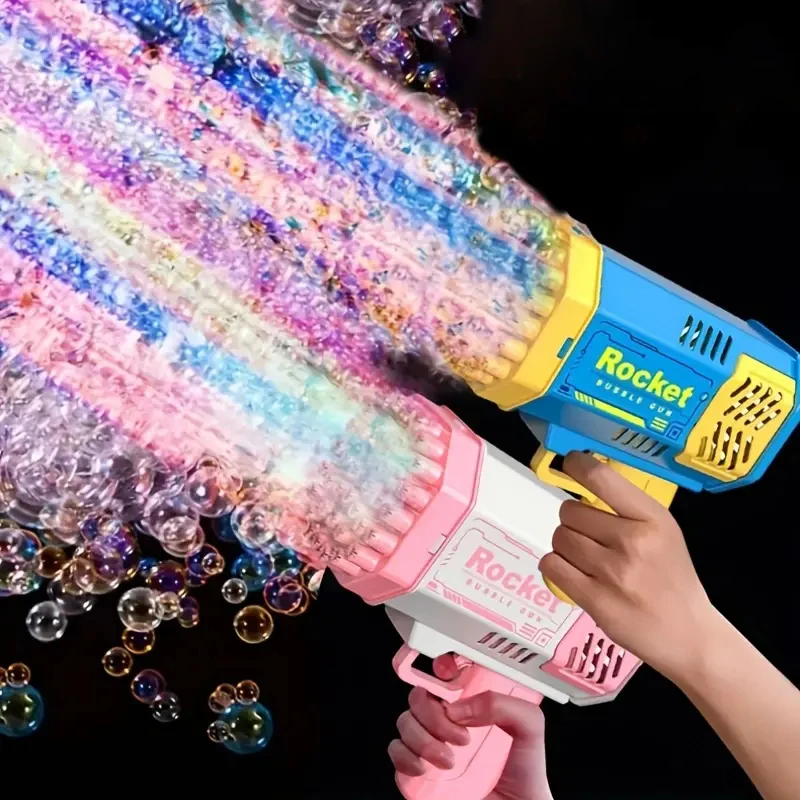40 hole bubble machine fully automatic bubble blowing light Outdoor bubble machine without battery