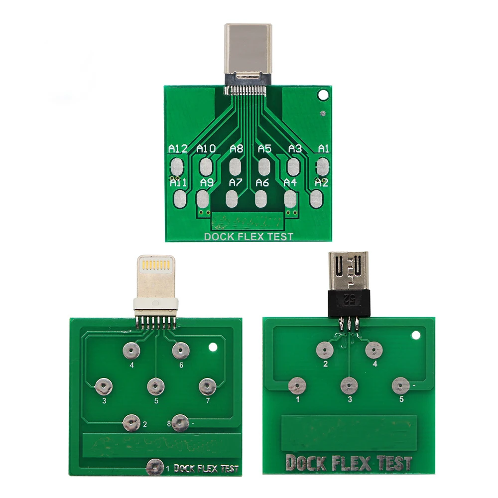 Professional Charging Dock Flex Test Repair Tools For iPhone X 8 8Plus 7 6 6s Plus For Micro Android