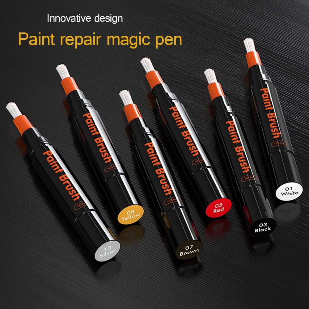Car Paint Pen Scratch Repair Brush Polishing Pens Set Waterproof Auto Surface Paint Scratch Touch Up