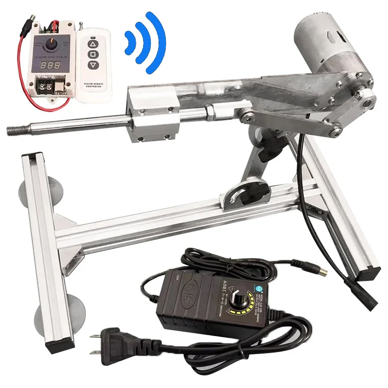 60mm Stroke Telescopic Linear Actuator Big Thrust Reciprocating Cycle Linear Motor 0~330RPM DC 12V
