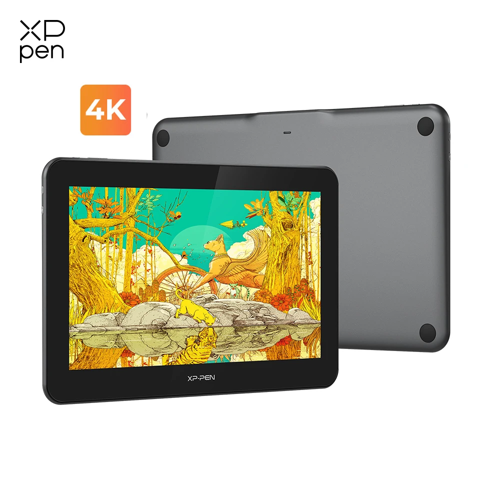 XPPen Artist Pro 16TP 4K Ultra HD Graphic Monitor High Resolution 15.6 Inch Drawing Display
