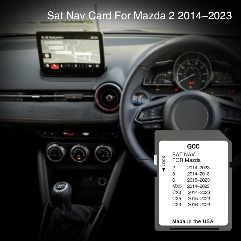 For Mazda 2 2014 2015 2016 2017 2018 2019-2023 Navigation Connect1 system Update GCCGulf